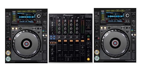 dj equipment set 4 ausleihen